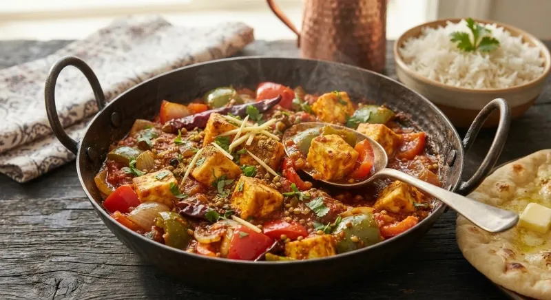 Paneer kadhai